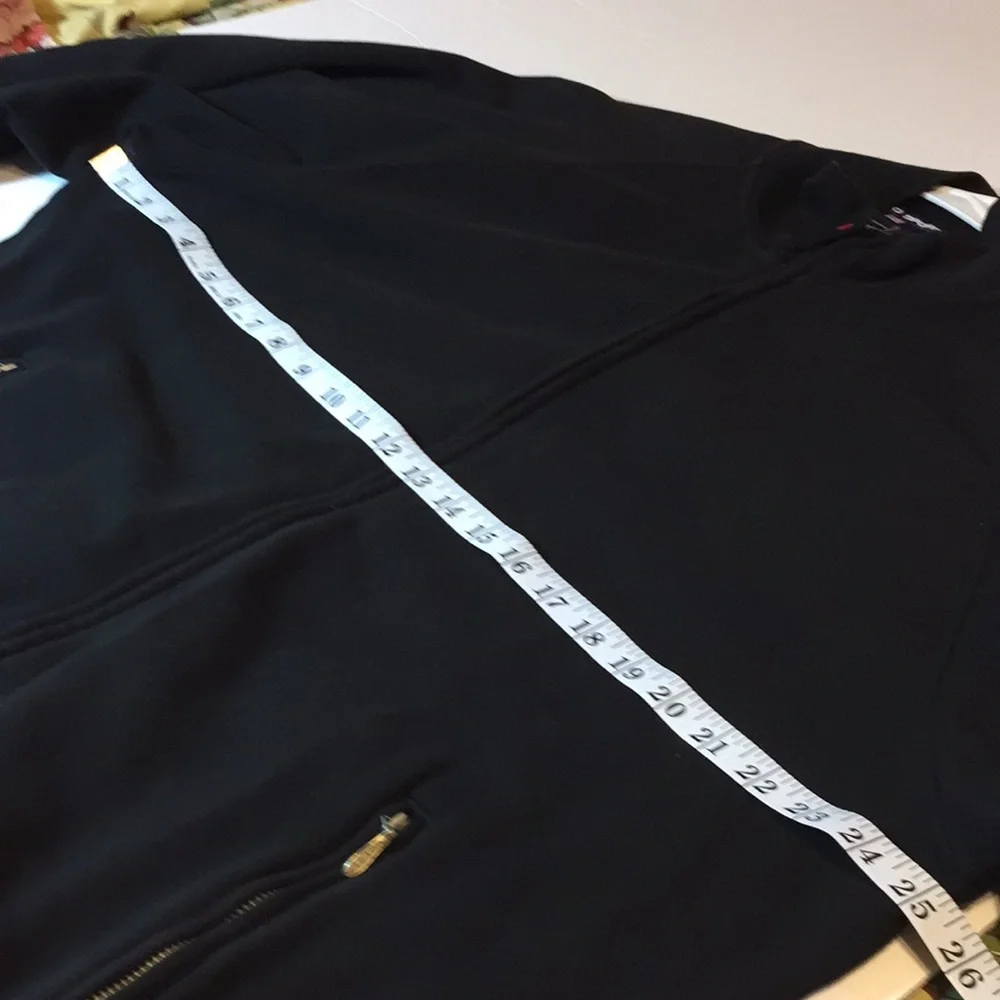 Polo Sport Ralph Lauren Black Full Zip Jacket Size XL